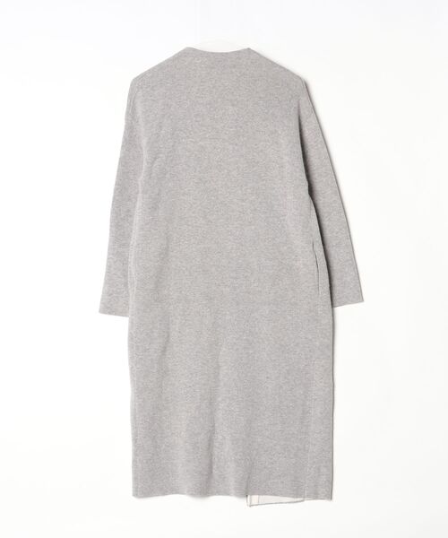 「green label relaxing」 ニットカーディガン - グレー レディース_画像2