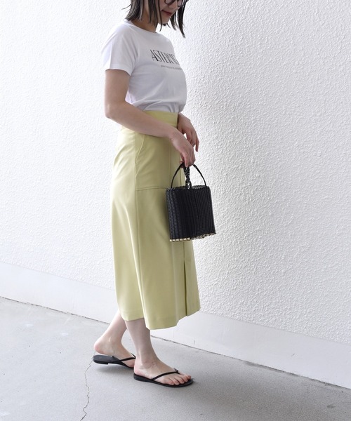 「SHIPS.me」 タイトスカート M チャコールグレー レディース_画像3