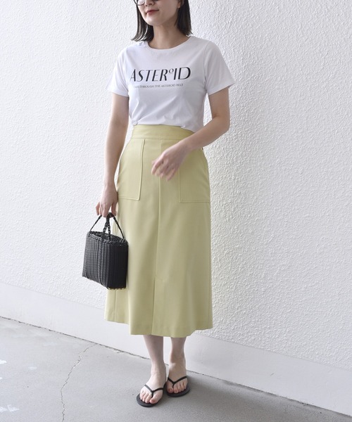 「SHIPS.me」 タイトスカート M チャコールグレー レディース_画像4