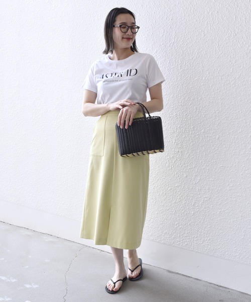 「SHIPS.me」 タイトスカート M チャコールグレー レディース_画像5