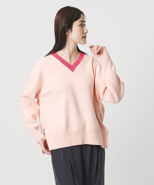 ユナイテッドアローズ BEAUTY&YOUTH 上質 カシミヤ混 ニット ピンク ユナイテッドアローズ BEAUTY&YOUTH 上質 カシミヤ混 ニット ピンク