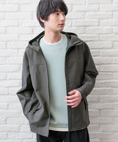 「GLOBAL WORK」 マウンテンパーカー LARGE ダークネイビー メンズ_画像4
