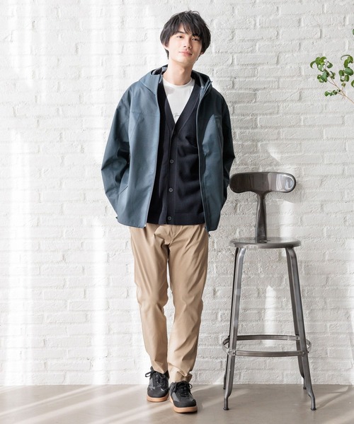 「GLOBAL WORK」 マウンテンパーカー LARGE ダークネイビー メンズ_画像6
