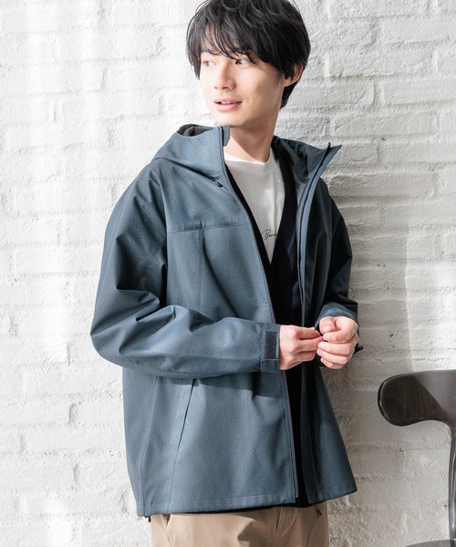 「GLOBAL WORK」 マウンテンパーカー LARGE ダークネイビー メンズ_画像9