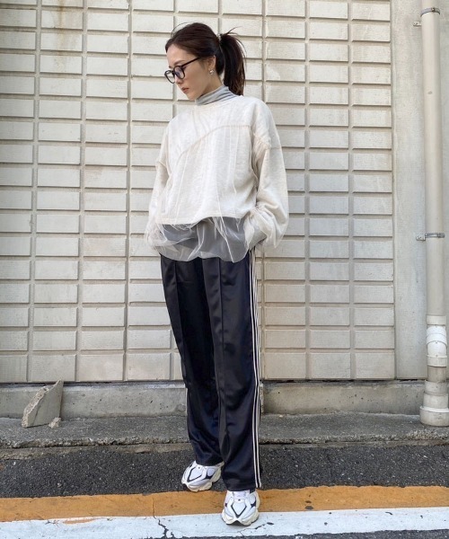 「DONOBAN」 長袖カットソー F ブラック レディース_画像6