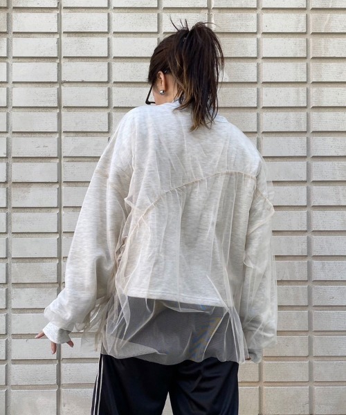 「DONOBAN」 長袖カットソー F ブラック レディース_画像7