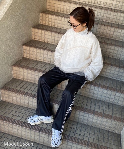 「DONOBAN」 長袖カットソー F ブラック レディース_画像9