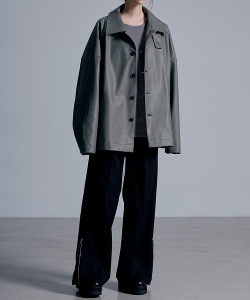 「Loose/ルース」 ブルゾン S ダークグレー メンズ_画像2