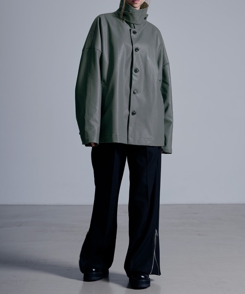 「Loose/ルース」 ブルゾン S ダークグレー メンズ_画像9