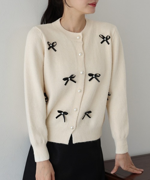 「BLUEEAST」 カーディガン MEDIUM グレー レディース_画像2