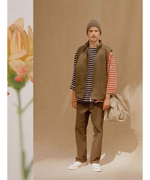 ORCIVAL（オーシバル） ダウンベスト 4 ブラウン メンズ : ZOZOTOWN