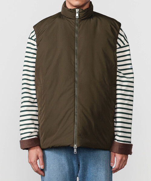 ORCIVAL（オーシバル） ダウンベスト 4 ブラウン メンズ : ZOZOTOWN