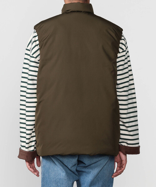 ORCIVAL（オーシバル） ダウンベスト 4 ブラウン メンズ : ZOZOTOWN