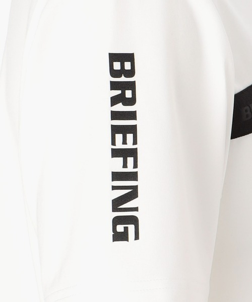 ブリーフィング　ホワイトノースリーブトップス BRIEFING（ブリーフィング） 半袖Tシャツ M ネイビー メンズ