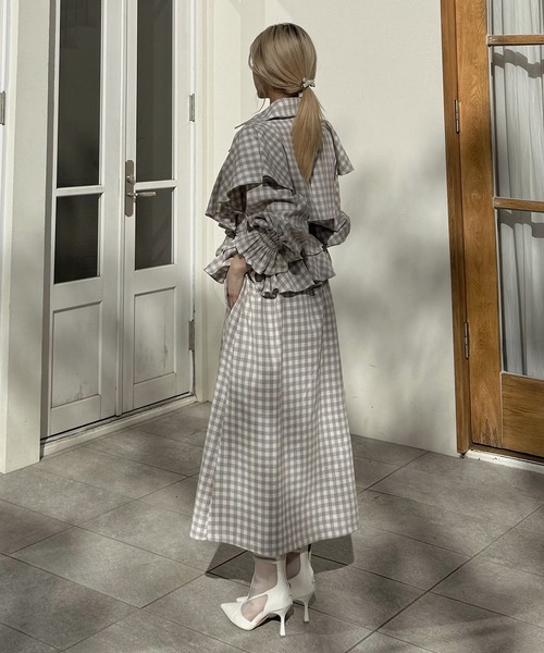 ギンガムチェックコートのおすすめ人気商品一覧 通販 - Yahoo!ショッピング