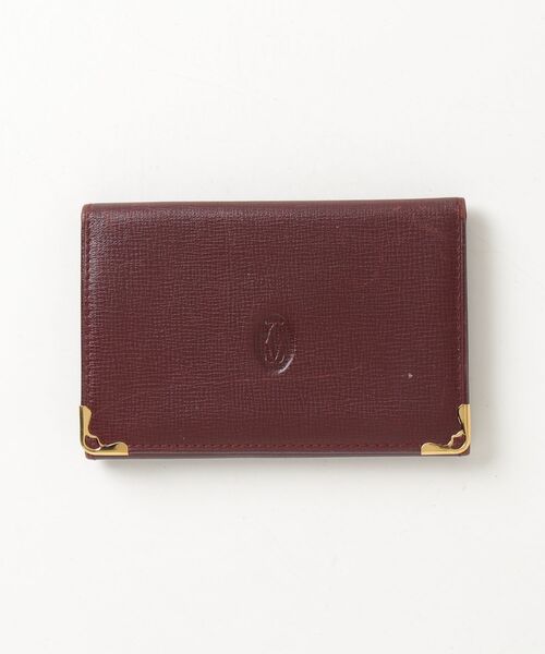 Cartier（カルティエ） カードケース - パープル レディース