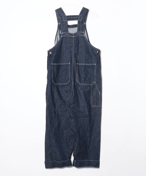 「BEAMS BOY」 オーバーオール ONE SIZE インディゴブルー レディース_画像2