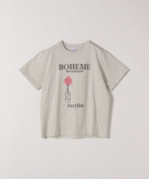 SHIPS any tシャツ TRICOMER:「洗濯機可能」フレンチ ロゴ プリント
