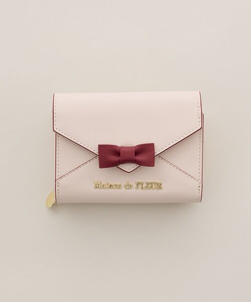 Maison de FLEUR（メゾンドフルール） 財布 レター型ウォレット
