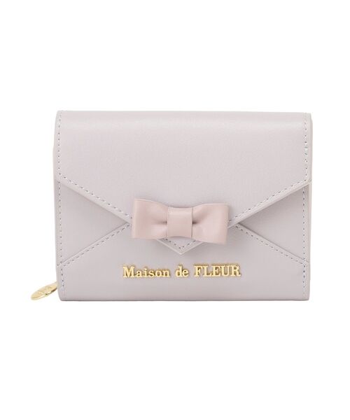 Maison de FLEUR（メゾンドフルール） 財布 レター型ウォレット
