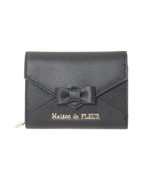 Maison de FLEUR メゾンドフルール レター型ウォレット Maison de FLEUR（メゾンドフルール） 財布 レター型ウォレット