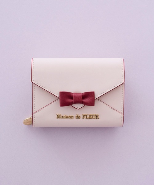 Maison de FLEUR（メゾンドフルール） 財布 レター型ウォレット