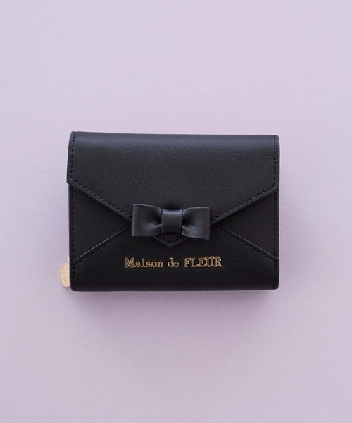 Maison de FLEUR（メゾンドフルール） 財布 レター型ウォレット