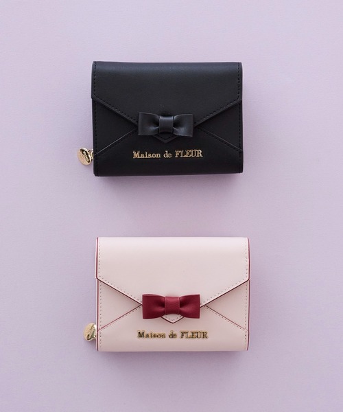 Maison de FLEUR（メゾンドフルール） 財布 レター型ウォレット