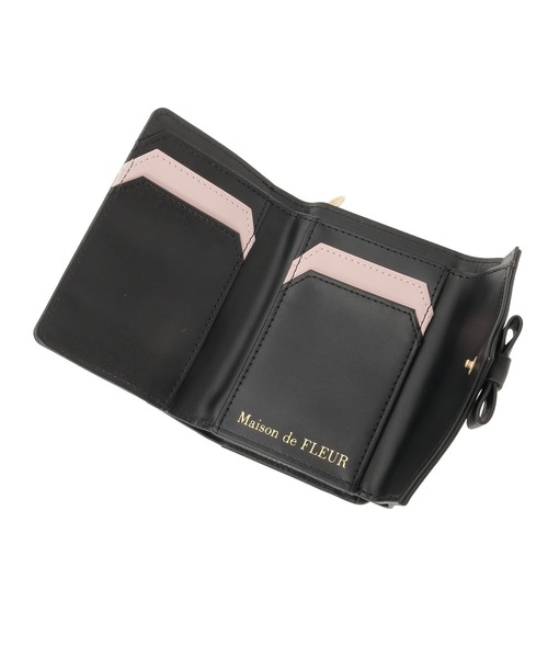 Maison de FLEUR（メゾンドフルール） 財布 レター型ウォレット