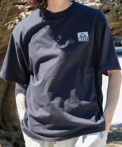 REEF（リーフ） tシャツ REEF BOX LOGO SS T Tシャツ 「2026年春夏