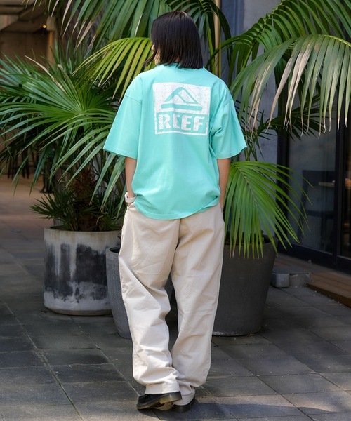REEF（リーフ） tシャツ REEF BOX LOGO SS T Tシャツ 「2026年春夏