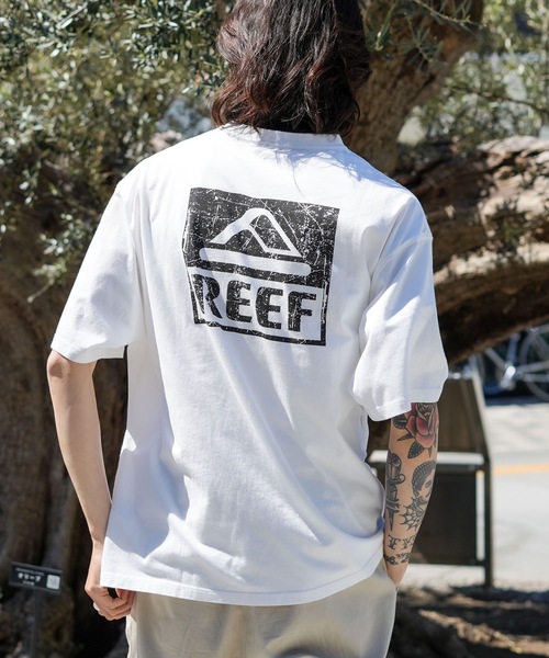 REEF（リーフ） tシャツ REEF BOX LOGO SS T Tシャツ 「2026年春夏