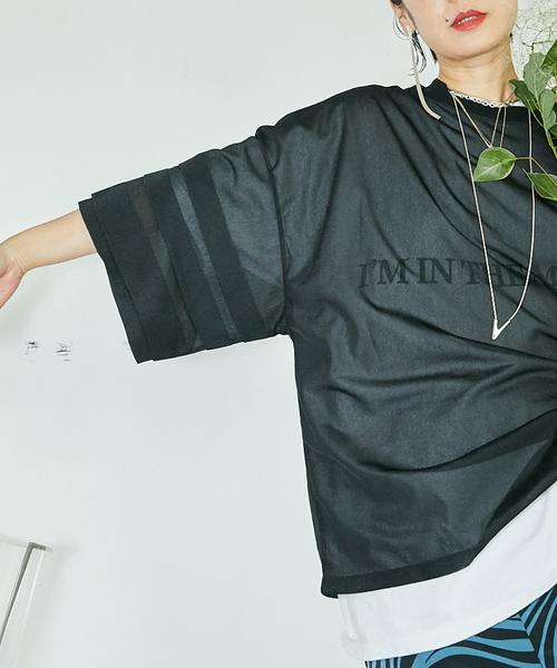 「CITYSHOP」 長袖チュニック - ホワイト レディース_画像4