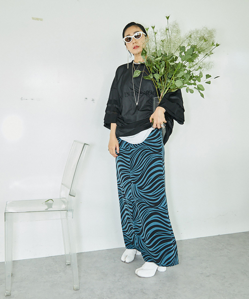 「CITYSHOP」 長袖チュニック - ホワイト レディース_画像5