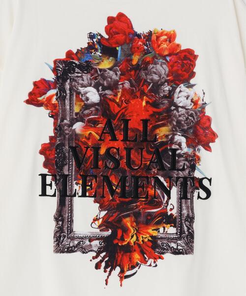 tシャツ A4A/エーフォーエー/ROSE S/S TEE メンズ レディースの画像