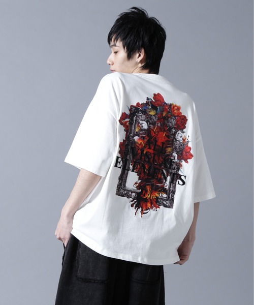 tシャツ A4A/エーフォーエー/ROSE S/S TEE メンズ レディースの画像