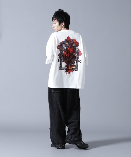 tシャツ A4A/エーフォーエー/ROSE S/S TEE メンズ レディースの画像
