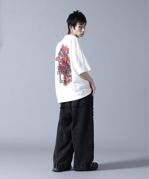 tシャツ A4A/エーフォーエー/ROSE S/S TEE メンズ レディースの画像