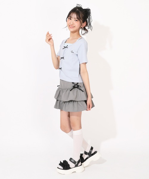 PINKHUNT（ピンクハント） tシャツ キャミドッキングリボンTシャツ