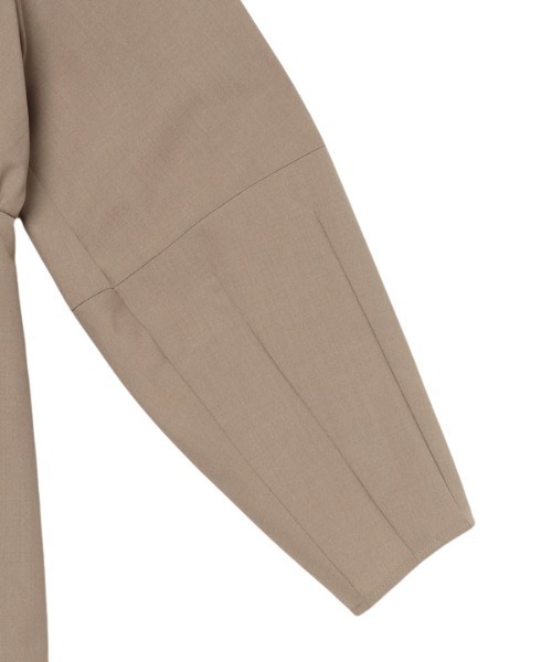 「anuans」 長袖ワンピース MEDIUM チャコールグレー レディースの画像