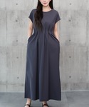 ワンピース 半袖 ロングワンピ ラッシュガード...の詳細画像5