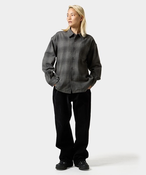 「HUF」 長袖シャツ X-LARGE ブラック メンズの画像