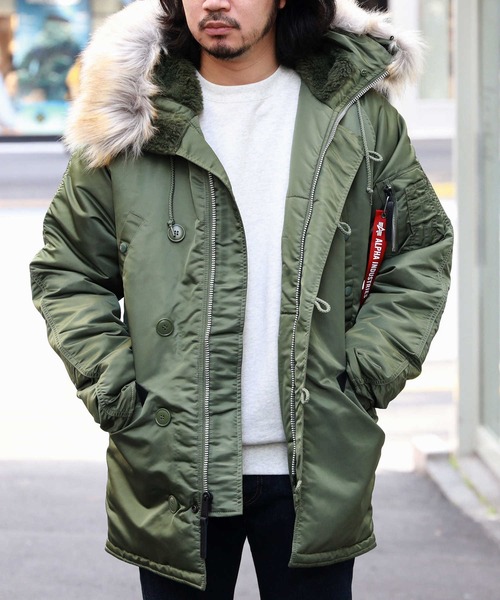 Alpha Industries（アルファ・インダストリーズ） 中綿コート L