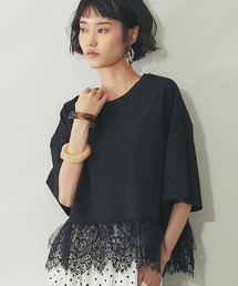 tシャツ 裾レースドッキングT レディース : ZOZOTOWN Yahoo!店 - 通販