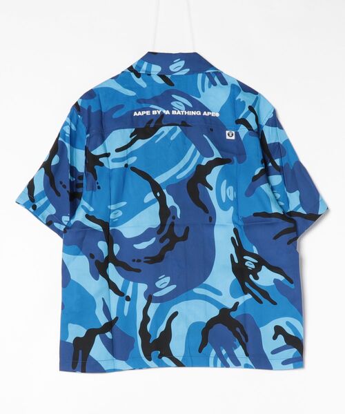 シャツ AAPE MAIN SHORT SLEEVE SHIRT(camouflage) メンズの画像