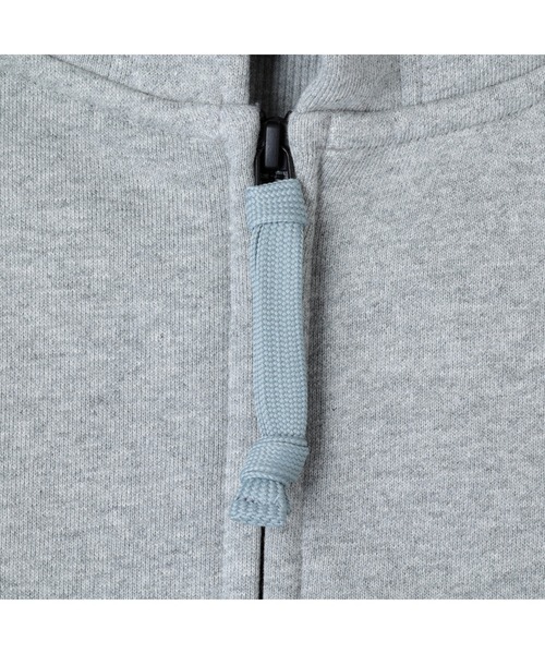「New Balance」 ジップアップパーカー MEDIUM ダークグレー メンズ_画像7