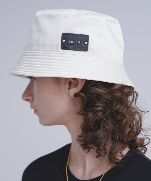 「CULLNI」 ハット ONESIZE ブラック レディース_画像2