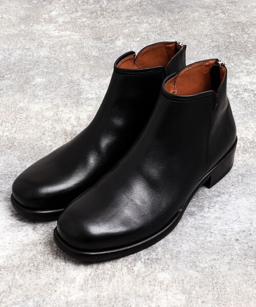 ブーツ 「EARLE/アール」ER2202 Back Zip Short Boots メンズの画像
