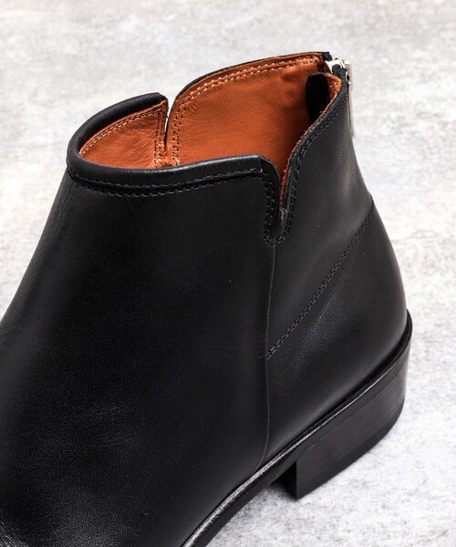 ブーツ 「EARLE/アール」ER2202 Back Zip Short Boots メンズの画像