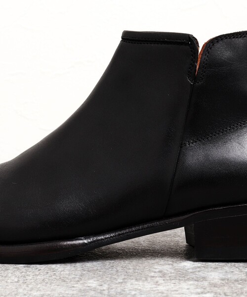 ブーツ 「EARLE/アール」ER2202 Back Zip Short Boots メンズの画像